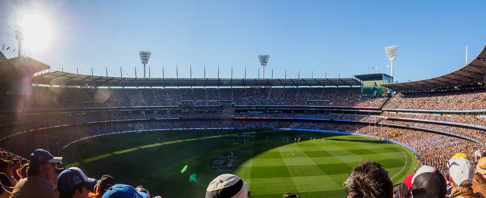 Inside the Melbourne Cricket Ground