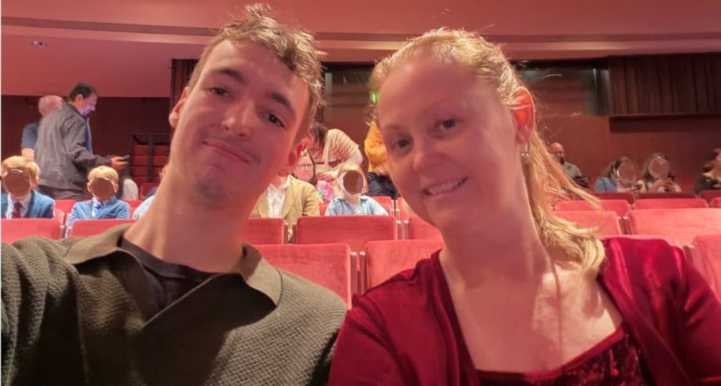 Alex and me at QPAC