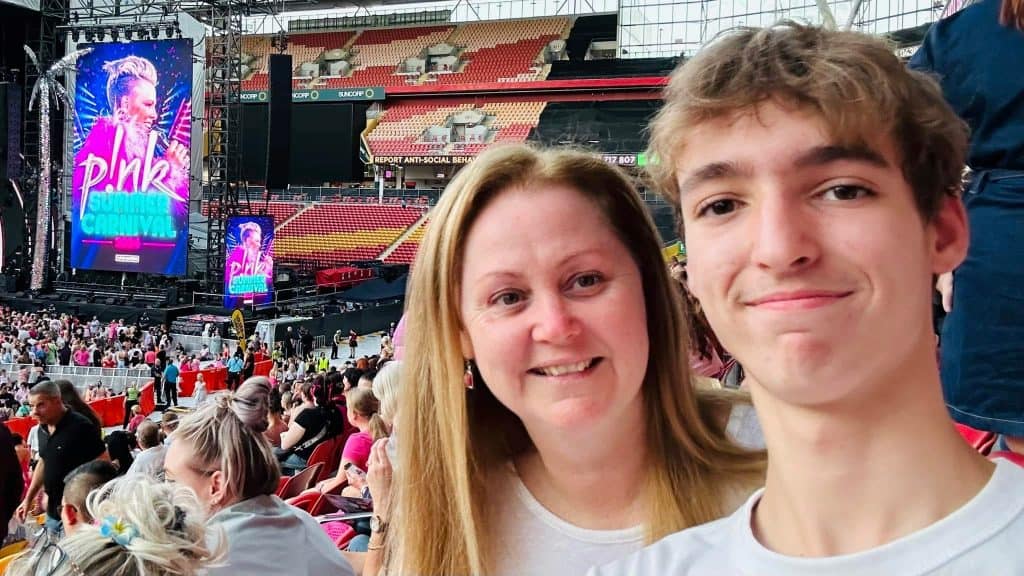 Pink at Suncorp Stadium