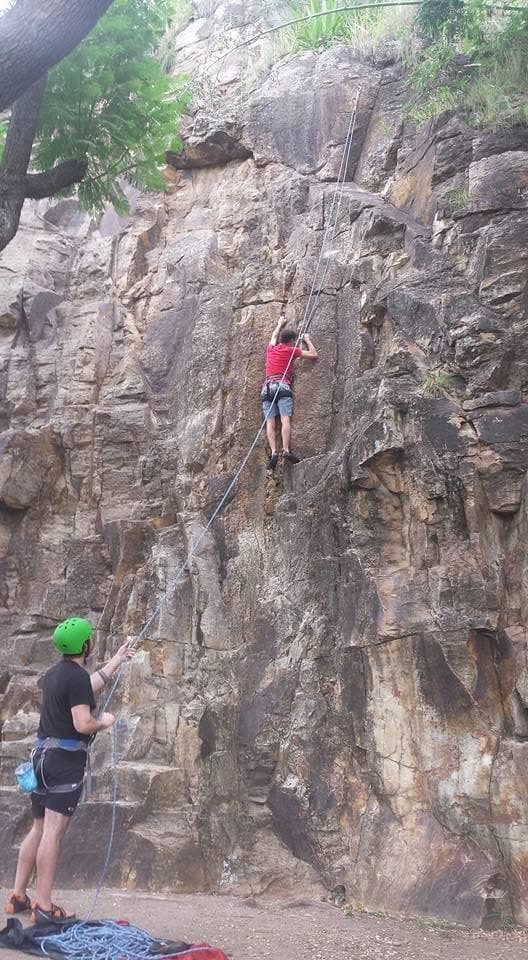 Rock Climbing at Kangaroo Point